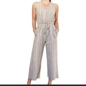 Anthropology Sleeveless Jumpsuit